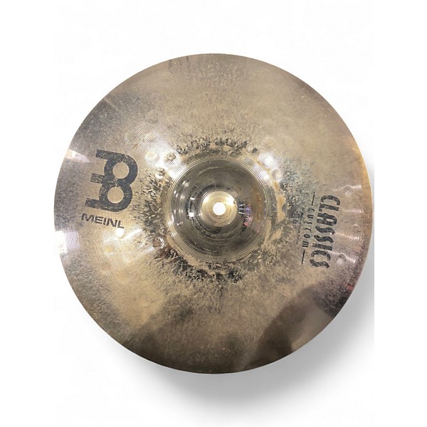 Used MEINL 12in CLASSICS CUSTOM MEDIUM HATS PAIR Cymbal