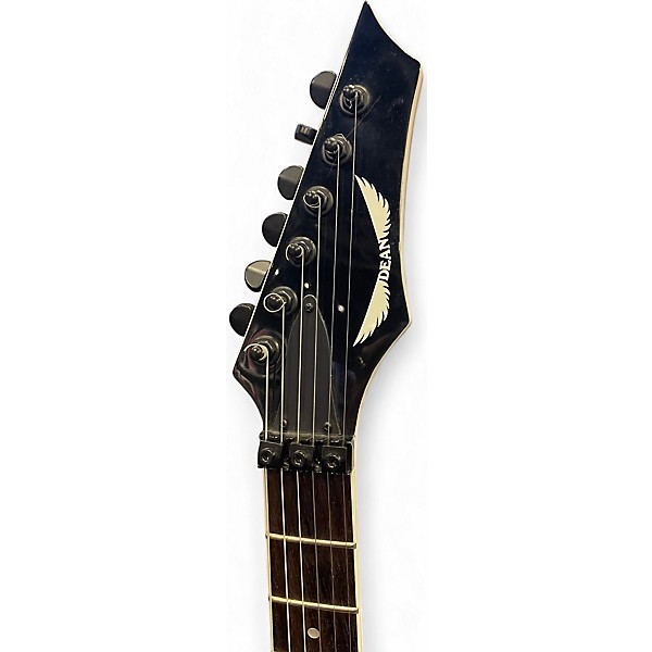 Used Dean EXILE X  MATTE BLACK Solid Body Electric Guitar