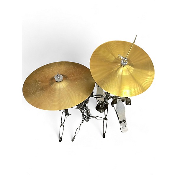 Used PDP by DW 5 Piece ENCORE 5 PIECE KIT WITH CYMBALS AND HARDWARE BLACK SPARKLE Drum Kit