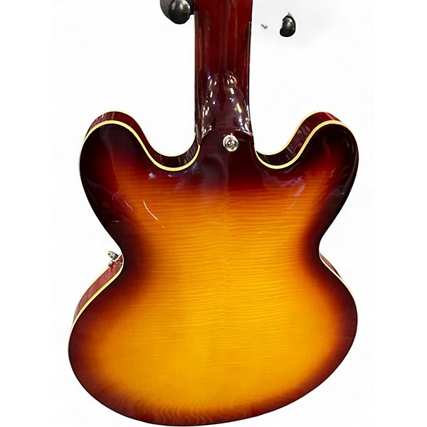 Used Epiphone ES335 RASPBERRY TEA Hollow Body Electric Guitar