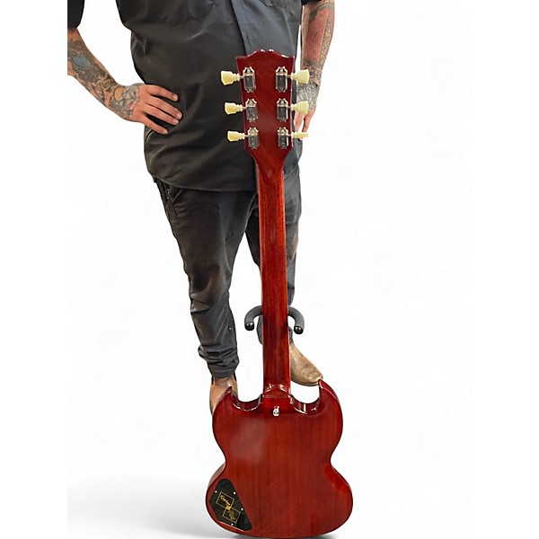 Used Epiphone SG Custom Maestro Cherry Solid Body Electric Guitar