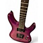 Used Schecter Guitar Research C-6 ELITE Pink Solid Body Electric Guitar