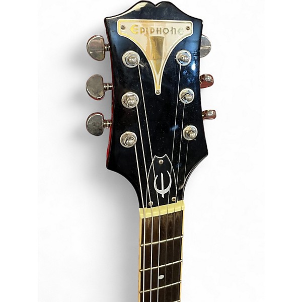 Used Epiphone Wildkat with Bigsby Red Hollow Body Electric Guitar