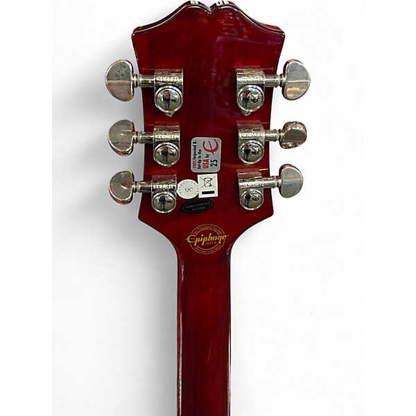 Used Epiphone Wildkat with Bigsby Red Hollow Body Electric Guitar