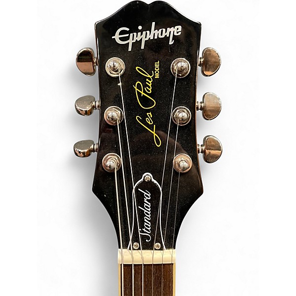 Used Epiphone LES PAUL STANDARD 1960S QUILT WASSHED CHERRY BURST Solid Body Electric Guitar