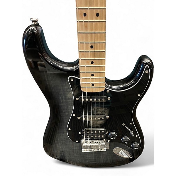 Used Squier Affinity Series Stratocaster FMT HSS Maple Fingerboard BLACK BURST Solid Body Electric Guitar