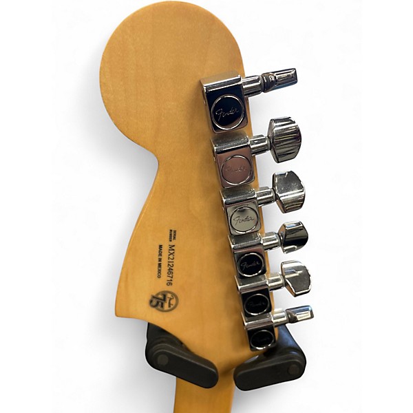 Used Fender Jaguar Player HS Black Solid Body Electric Guitar