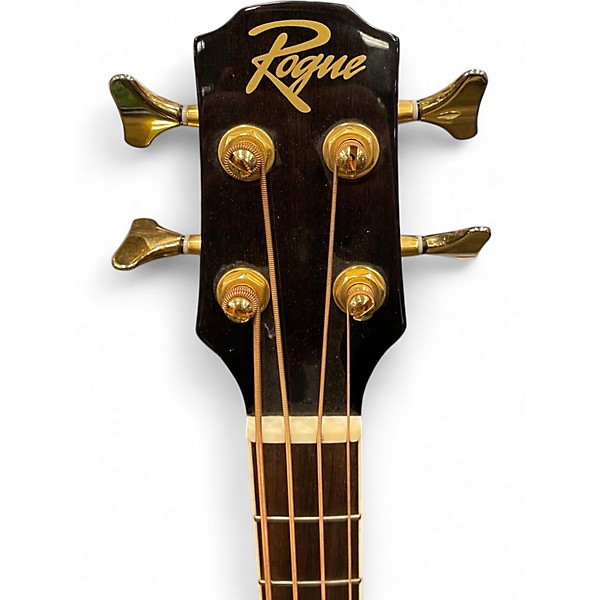 Used Rogue AB 304 A Trans Black Acoustic Bass Guitar