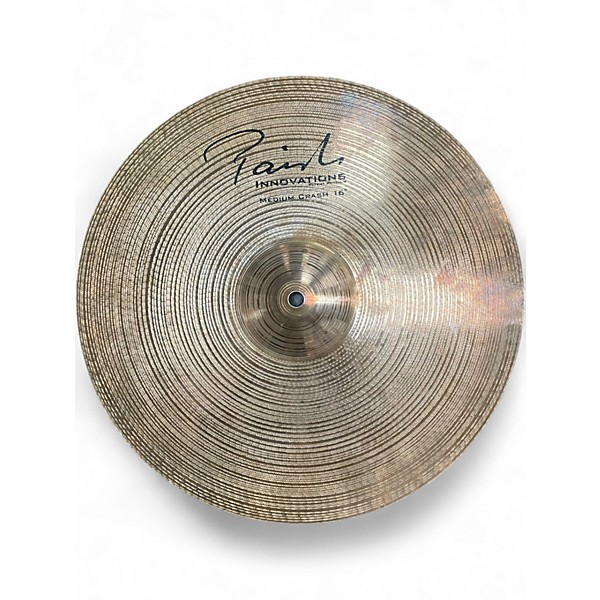 Used Paiste 16in INNOVATIONS MEDIUM CRASH Cymbal