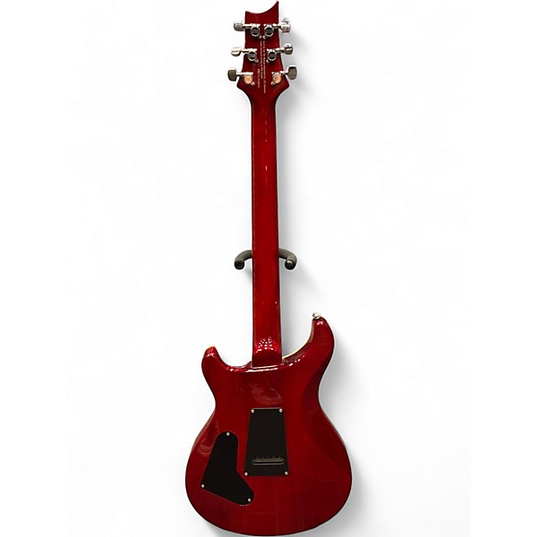 Used PRS SE Custom 24 Cherry Sunburst Solid Body Electric Guitar