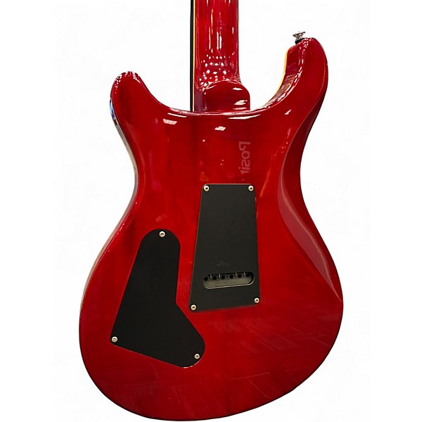 Used PRS SE Custom 24 Cherry Sunburst Solid Body Electric Guitar