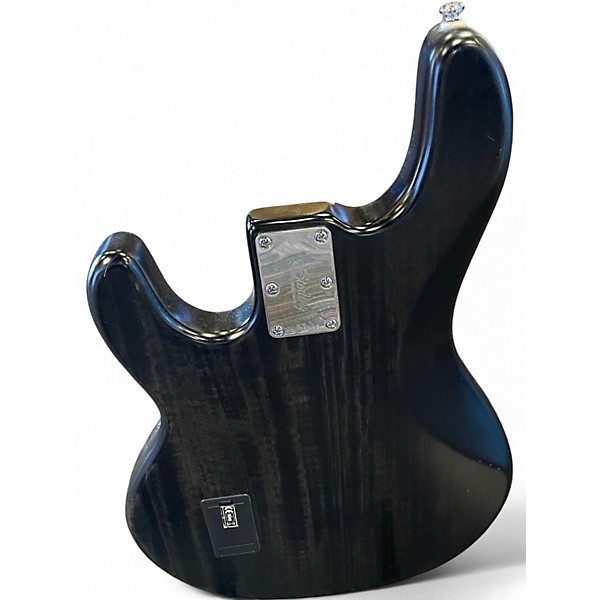 Used Sterling by Music Man stingray sub4 Satin Transparent Black Electric Bass Guitar