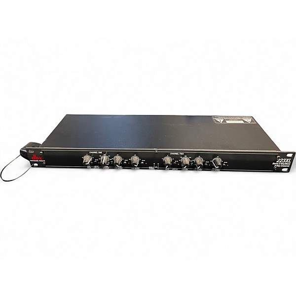 Used dbx 223XL Stereo 2-Way/Mono 3-Way Crossover