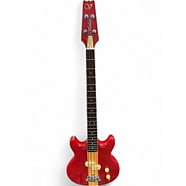 Vintage 1980s Vantage VS600B RED Electric Bass Guitar