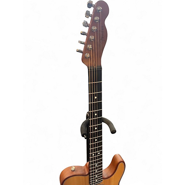 Used Fender American Acoustasonic Telecaster Natural Acoustic Electric Guitar