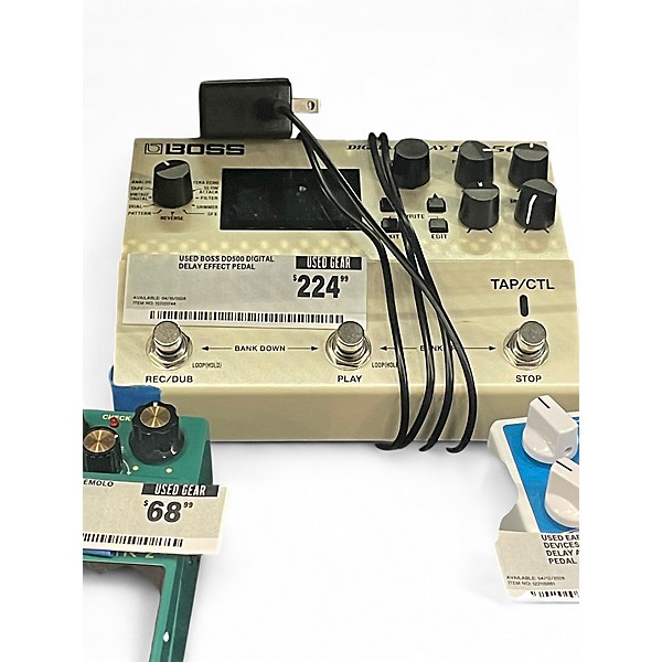 Used BOSS DD500 Digital Delay Effect Pedal