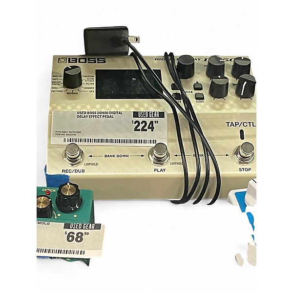 Used BOSS DD500 Digital Delay Effect Pedal