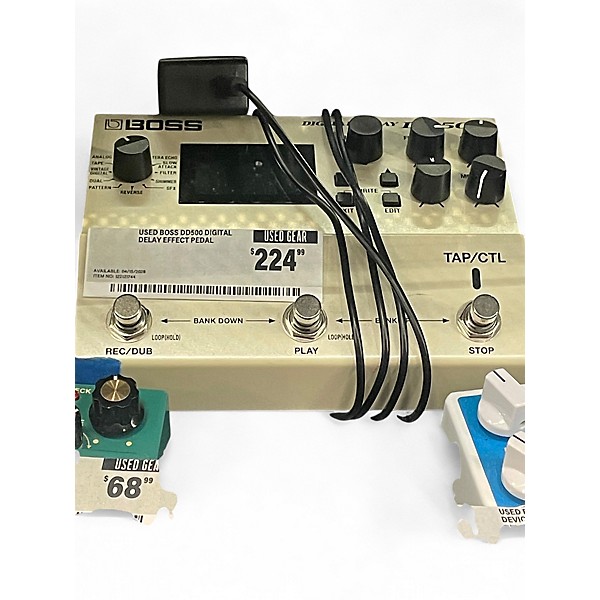 Used BOSS DD500 Digital Delay Effect Pedal