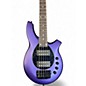 Used Sterling by Music Man BONGO 5 FIREMIST PURPLE SATN Electric Bass Guitar