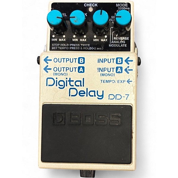 Used Boss DD7 Digital Delay Effect Pedal