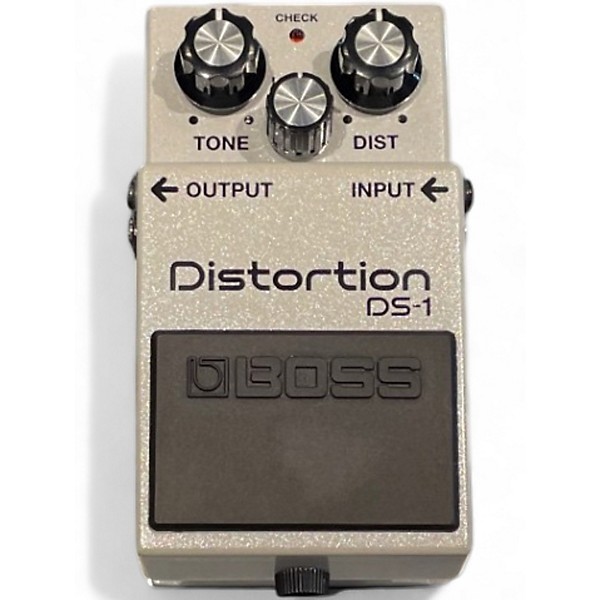 Used BOSS DS1 Distortion White Effect Pedal