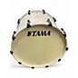 Used TAMA 5 Piece Starclassic Custom Piano White Drum Kit