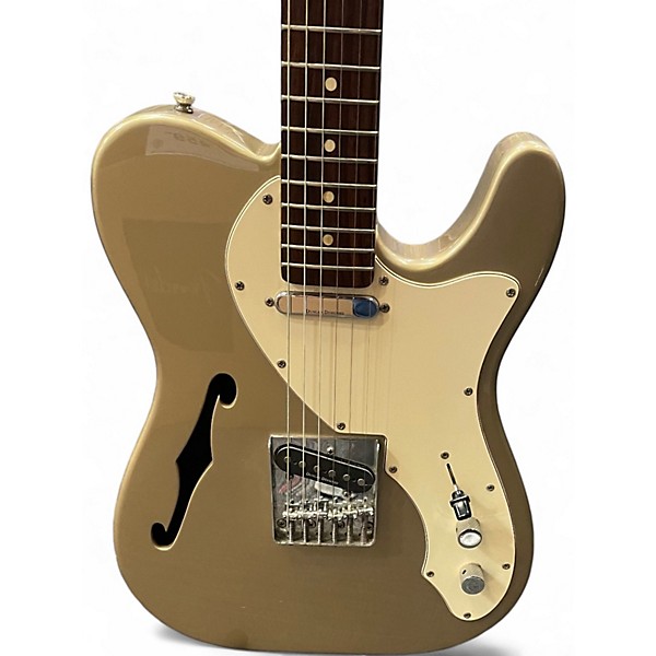 Used Squier VINTAGE MODIFIED TELECASTER Green Hollow Body Electric Guitar