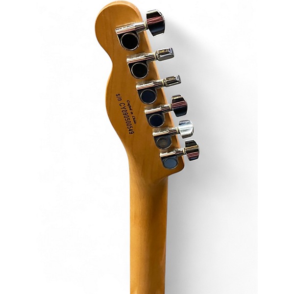 Used Squier VINTAGE MODIFIED TELECASTER Green Hollow Body Electric Guitar