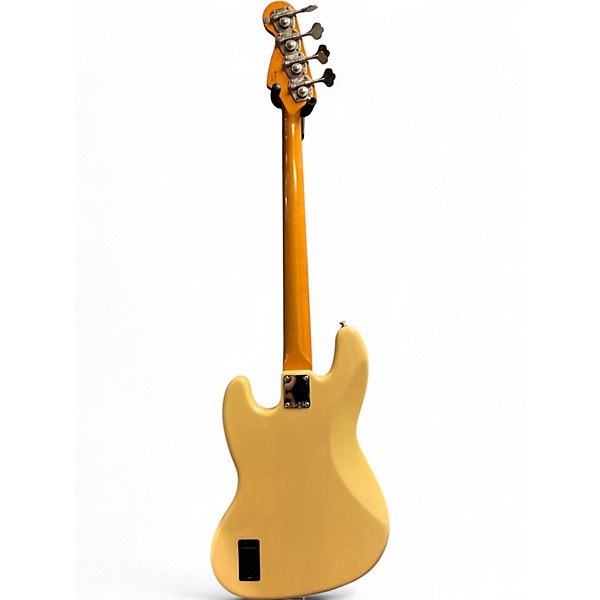 Used Fender POWER JAZZ BASS Honey Blonde Electric Bass Guitar