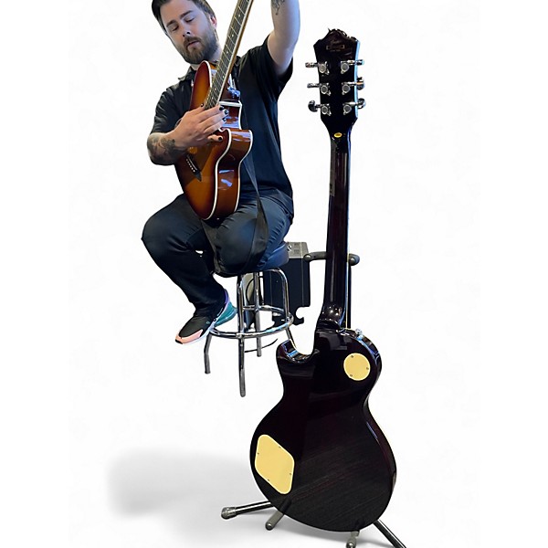 Used Grote Single Cut Goldtop Solid Body Electric Guitar