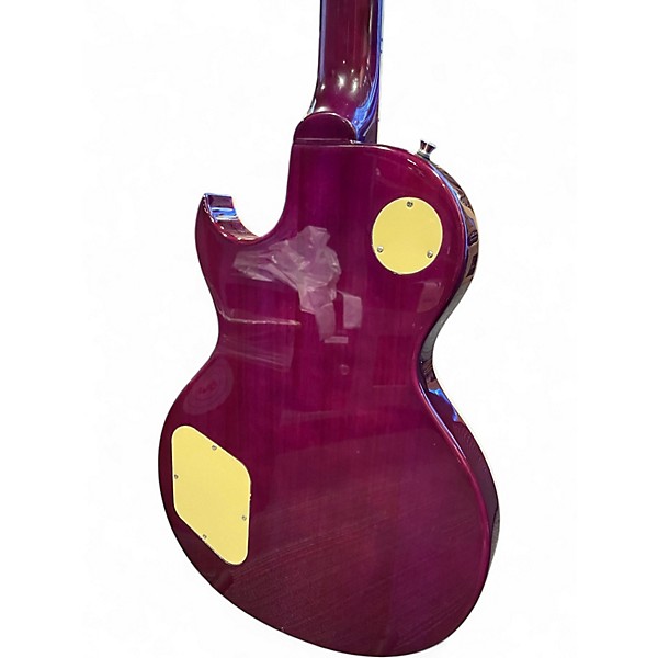 Used Leo Jaymz Single Cut Standard Grape Burst Solid Body Electric Guitar