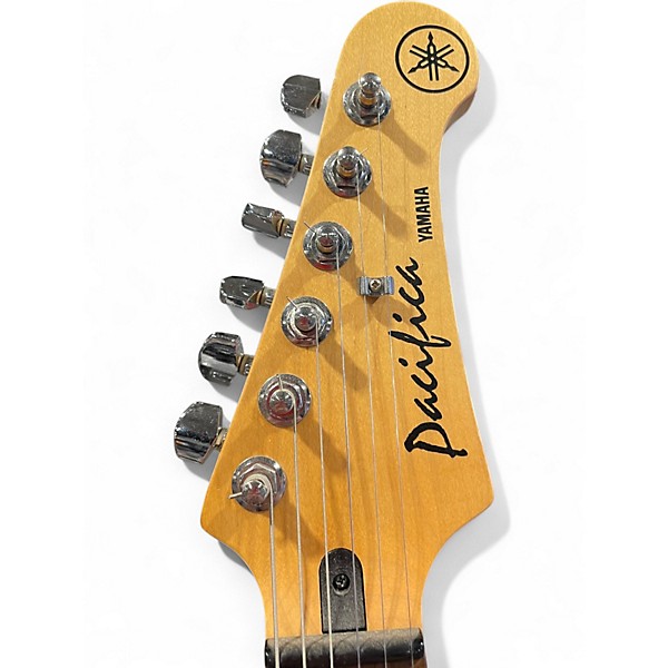 Used Yamaha Pacifica red sparkle Solid Body Electric Guitar