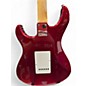 Used Yamaha Pacifica red sparkle Solid Body Electric Guitar