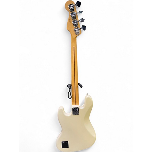 Used Fender Player Plus Active Jazz Bass Antique White Electric Bass Guitar