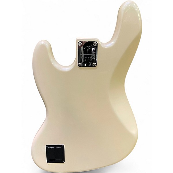 Used Fender Player Plus Active Jazz Bass Antique White Electric Bass Guitar