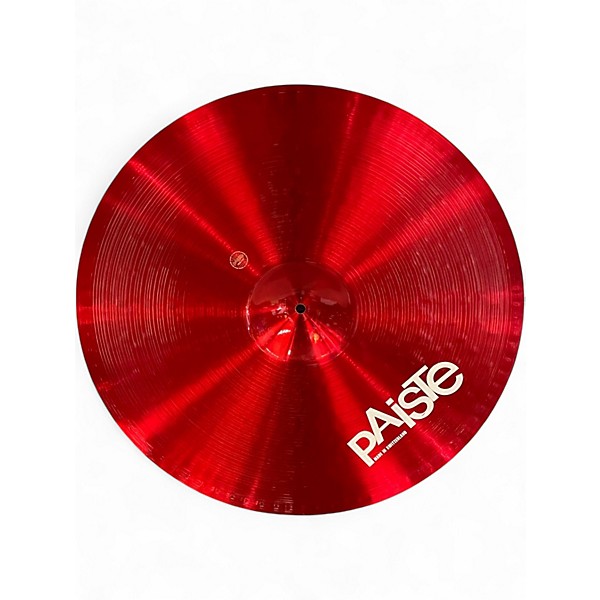 Used 2020s Paiste 22in Colorsound 900 Ride Cymbal
