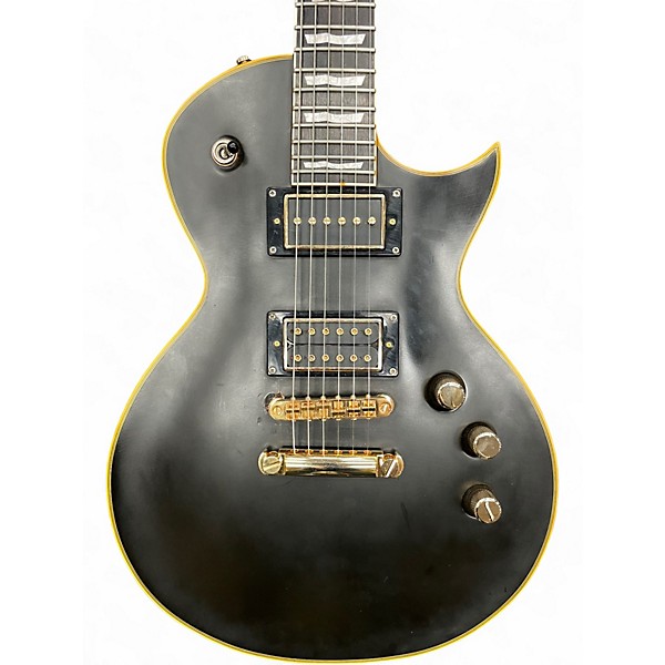 Used ESP LTD EC1000 Black Solid Body Electric Guitar