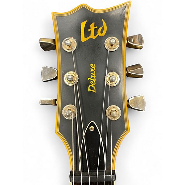 Used ESP LTD EC1000 Black Solid Body Electric Guitar