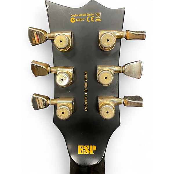 Used ESP LTD EC1000 Black Solid Body Electric Guitar