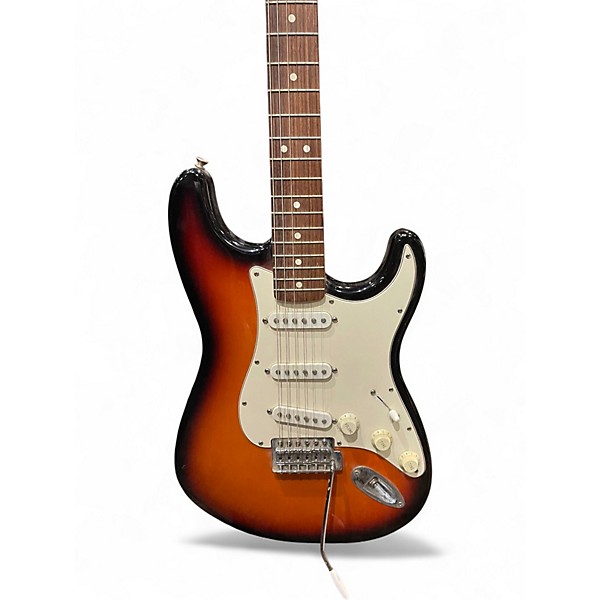 Used Fender Player Stratocaster 3 Tone Sunburst Solid Body Electric Guitar