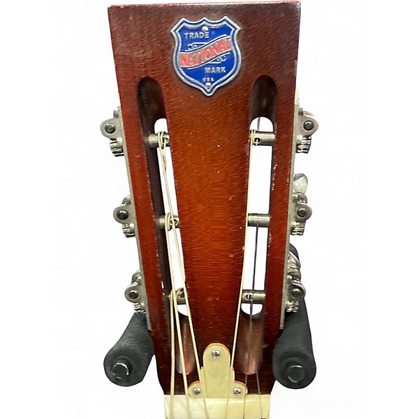 Used National Resophonic Style O Chrome Resonator Guitar