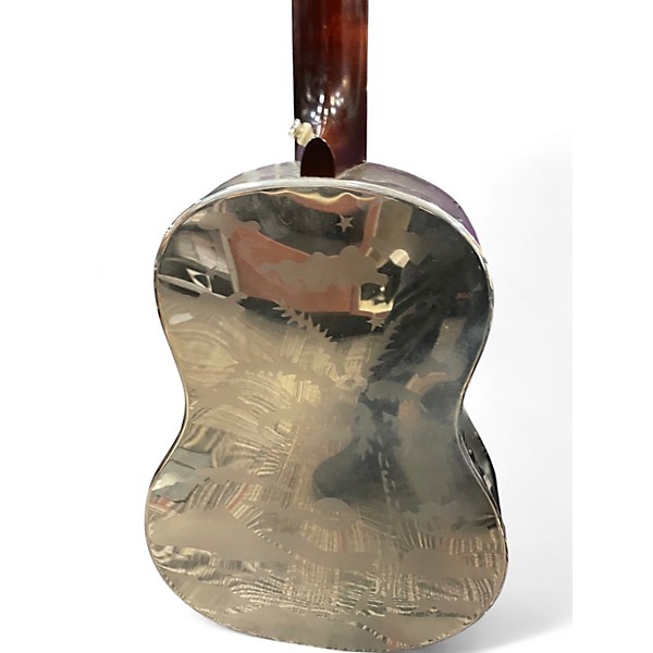 Used National Resophonic Style O Chrome Resonator Guitar