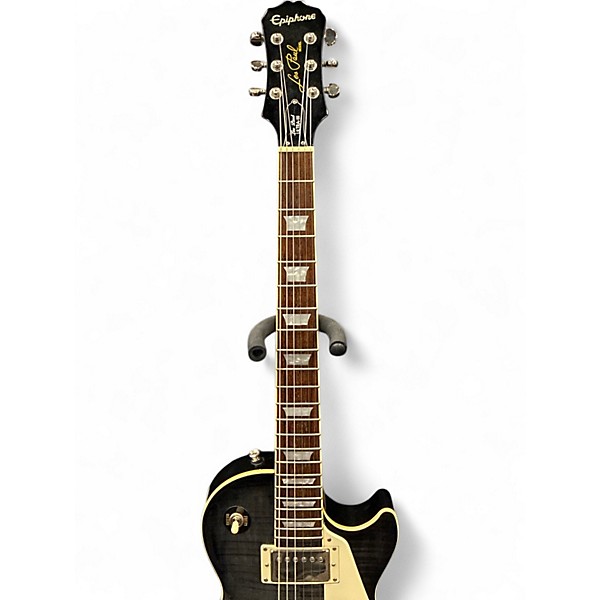 Used Epiphone Les Paul Ultra III Black Solid Body Electric Guitar