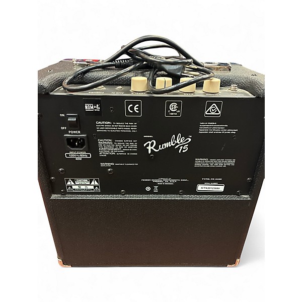 Used Fender Rumble 15 V2 15W 1X8 Bass Combo Amp