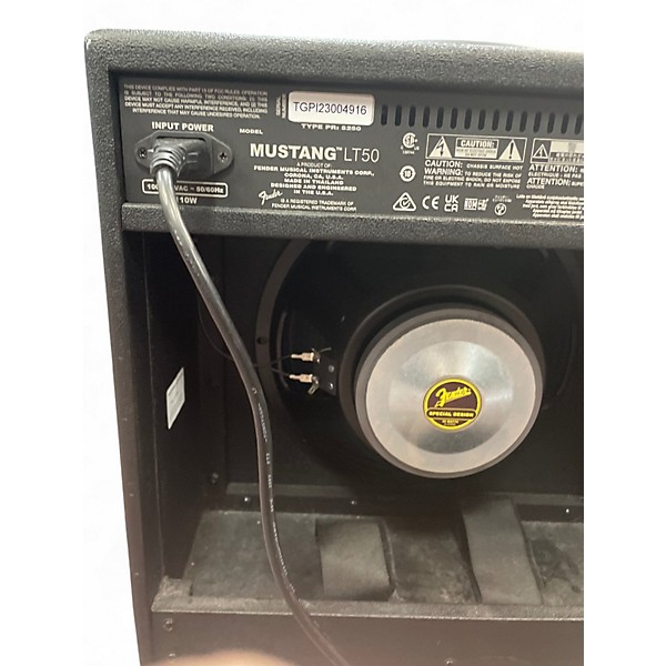 Used Fender Mustang LT50 50W 1x12 Guitar Combo Amp