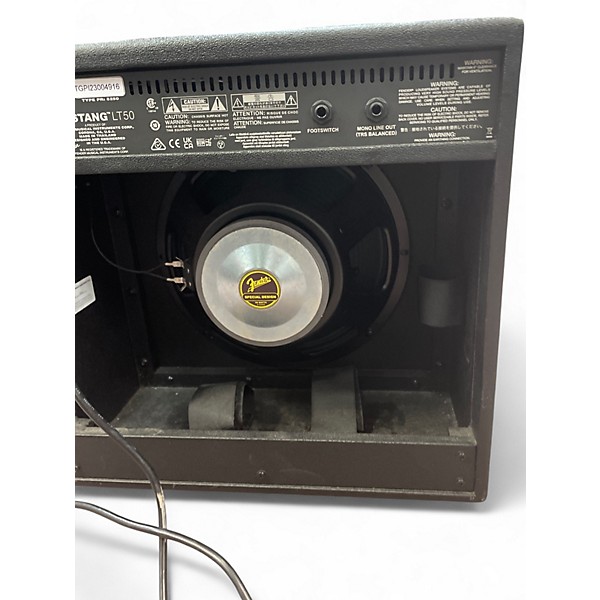 Used Fender Mustang LT50 50W 1x12 Guitar Combo Amp