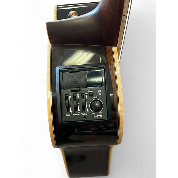 Used Takamine GD90CEZC Natural Acoustic Electric Guitar