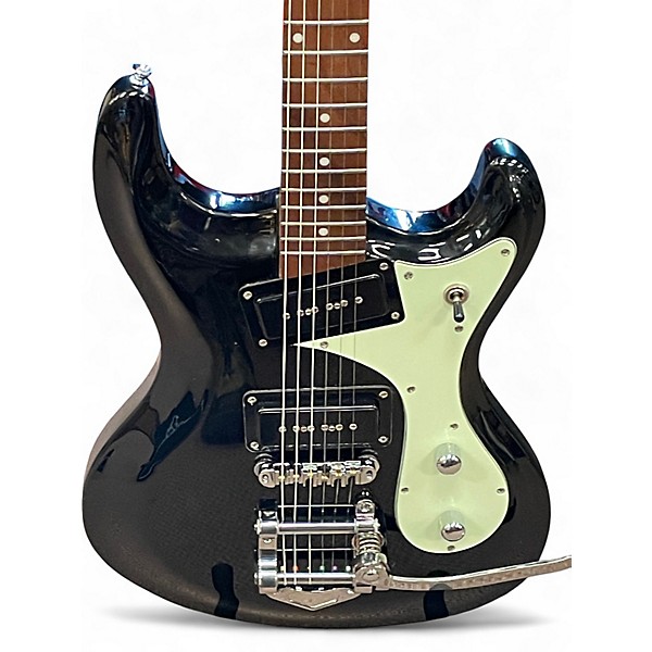 Used Iyv LOW FLYER Black Solid Body Electric Guitar