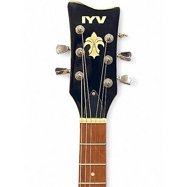 Used Iyv LOW FLYER Black Solid Body Electric Guitar