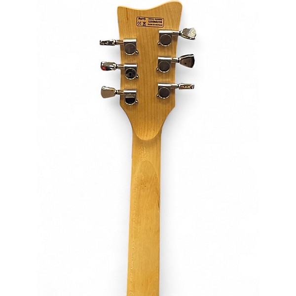 Used Iyv LOW FLYER Black Solid Body Electric Guitar